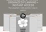 design goodnotes, notability,digital bullet, aethetic digita planners on canva